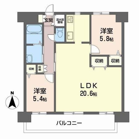 マノワールの物件間取画像